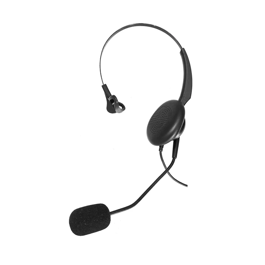 Inbertec UB200T Wired USB & USB-C ENC Mono Professional Headphone