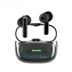 Awei T52 ANC True Wireless Earbuds – Bluetooth 5.3 TWS with -30dB Active Noise Cancellation, RGB Breathing Light, IPX6 Waterproof & 24H Battery