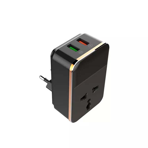 LDNIO SC1205 2 IN 1 Quick Charge 3.0 Travel Adapter