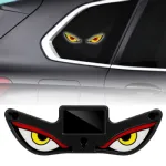 Solar Devil Eyes LED Car/Bike Window Light with Motion Sensor & USB-C Charging