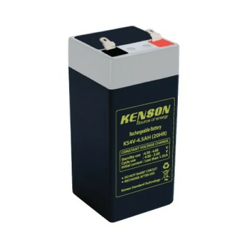 KENSON KS4 4V 4.5AH Rechargeable Sealed Lead Acid Battery