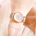 Trsoye Women's Two-Tone Chain Watch