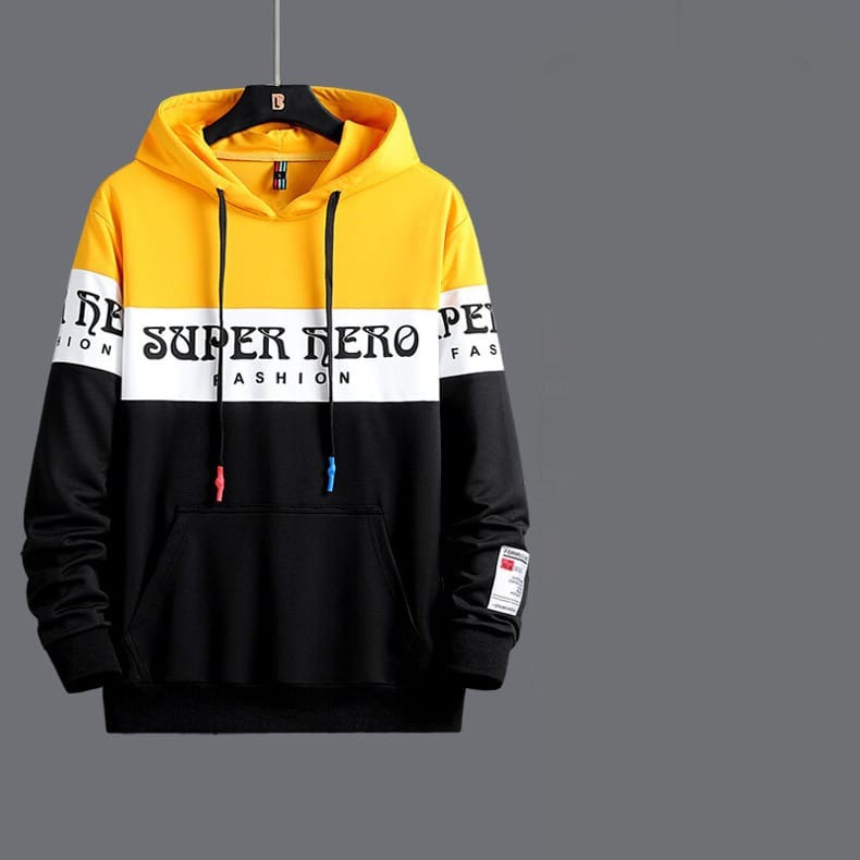Cotton Winter Hoodie, 300 GSM, Sizes L and XL, 4 Colours