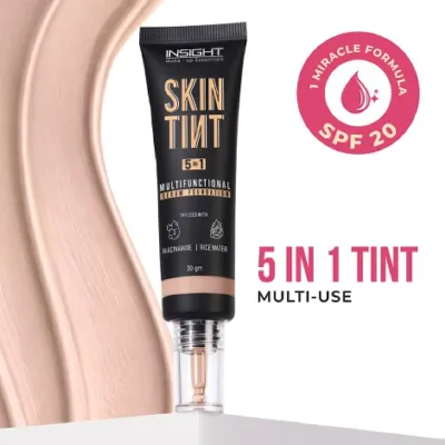 Insight Skin Tint 5 In 1 Multifunctional Serum Foundation - 1 Whipped Cream