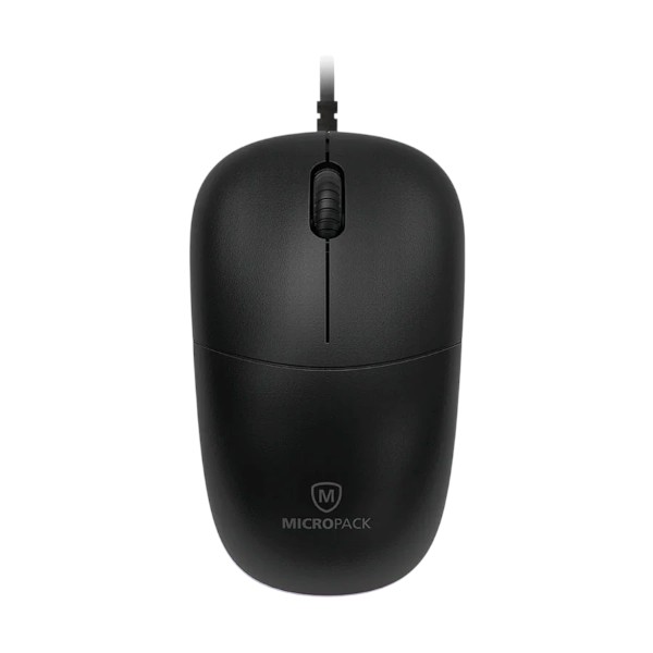 Micropack M-105 Silent Black Wired Optical Mouse