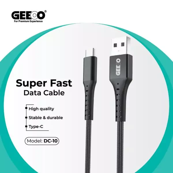 Geeoo DC-10 Type-C Short Cable