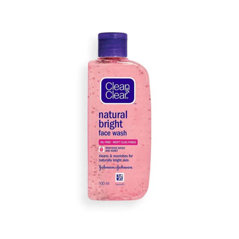 Clean & Clear Natural Bright Face Wash 100ml (Thailand)