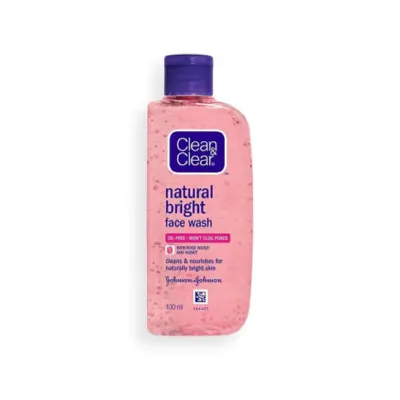 Clean & Clear Natural Bright Face Wash 100ml (Thailand)