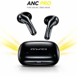 Awei T230 ANC Pro True Wireless Earbuds – Bluetooth 6.0 Active & Environmental Noise Cancelling Earphones with 300mAh Charging Case