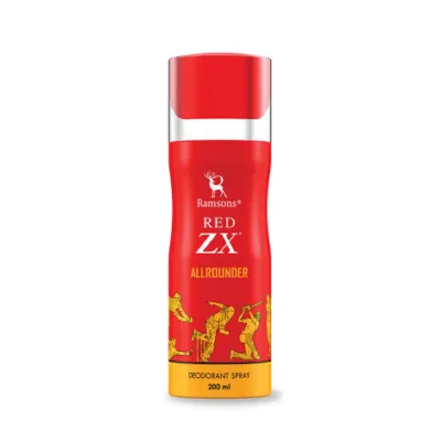 Ramsons Red ZX Allrounder Deodorant Body Spray 200ml (India)