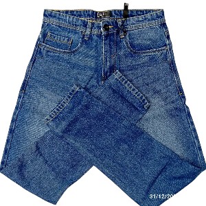 Core Export Fit Denim Jeans- Blue