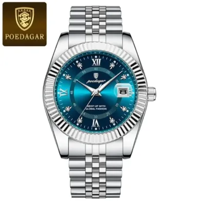 Poedagar 910 Men's Fashion Watch with Butterfly Lock