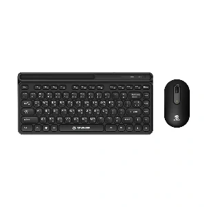 Revenger RKM-24W Mini Black Wireless Keyboard & Mouse Combo with Bangla & Tablet Holder