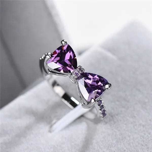 Luxury Colorful Butterfly Rings