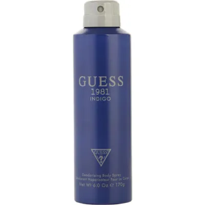 Guess 1981 Indigo Deodorant Body Spray 170g (USA)