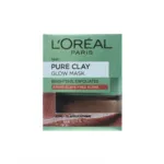 LOreal Paris 3 Pure Clays and Red Algae Glow Mask 50ml (UK)
