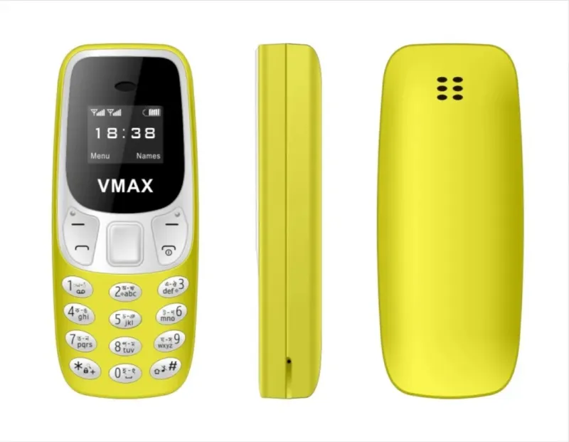 Vmax V51 Mini Phone Magic Voice(Yellow)