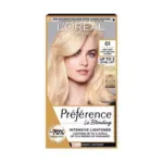 Loreal Hair Color Preference - 01 Very Very Light Natural Blonde (Belgium)