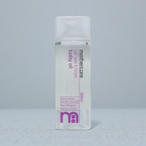 Mothercare All We Know Baby Oil 300ml (India)