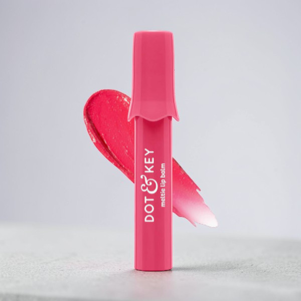 Dot & Key With 2% Kojic Spf 50+ Strawberry Glaze Meltie Lip Balm 4g (India)
