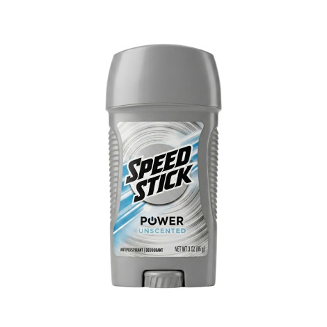 Speed Stick Power Unscented 72Hr Deodorant stick 85g (USA)