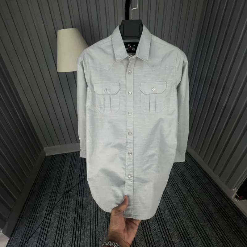 Premium Lap Seam Double Pocket Shirt
