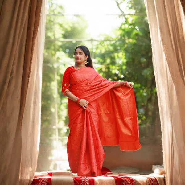 Silk Katan Saree