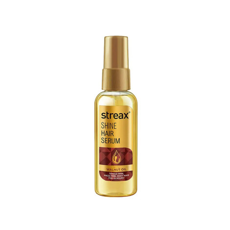 Streax Shine With Walnut Oil Hair Serum 55ml (Bangladesh)