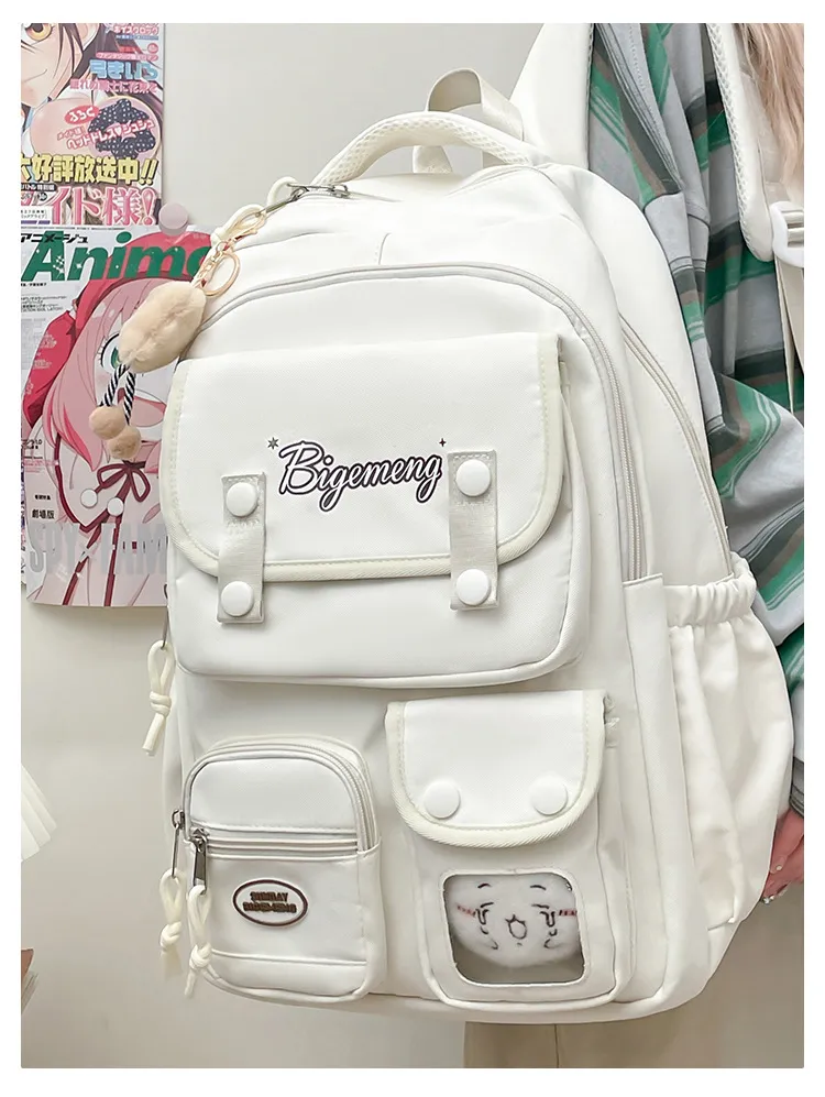 Student School Backpack with Doll for Primary and High School
