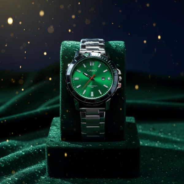 Casio Stainless Steel Water Resistance Watch