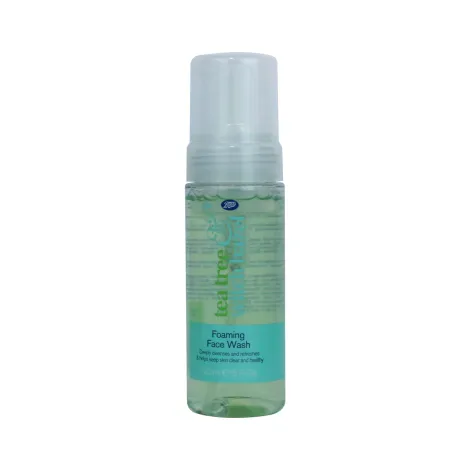 Boots Tea Tree & Witch Hazel Foaming Face Wash 150ml (UK)