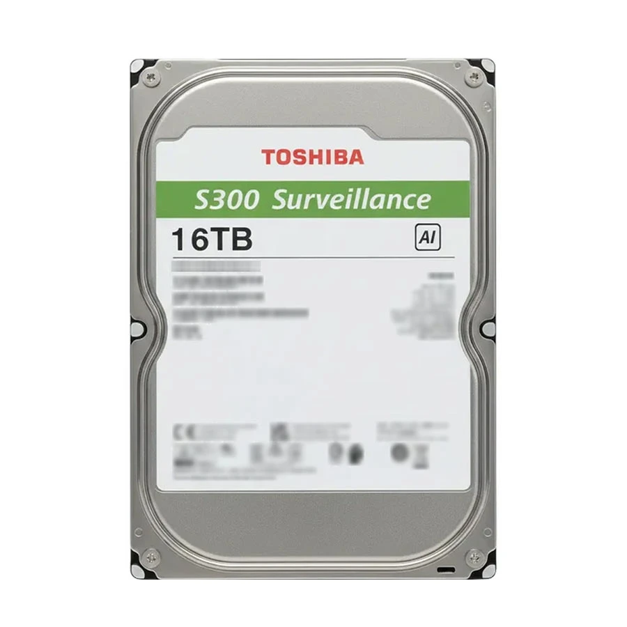 Toshiba S300 AI 16TB 3.5 Inch SATA 7200RPM Surveillance HDD