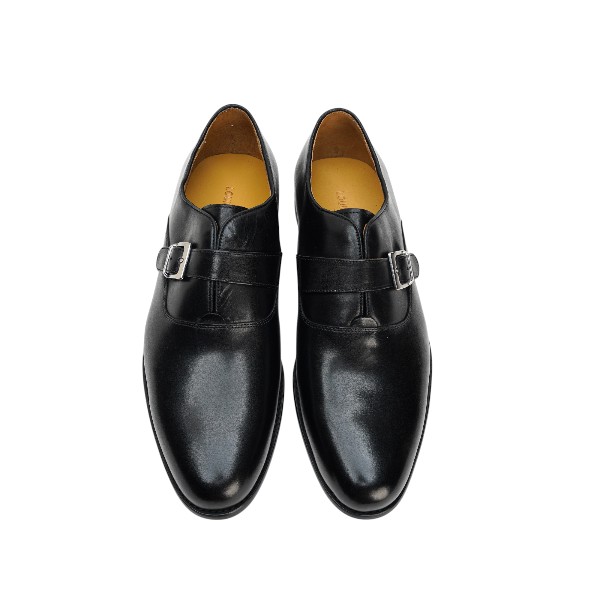 25002-Black Formal Genuine Cow Leather Oxford Formal Shoes For Men