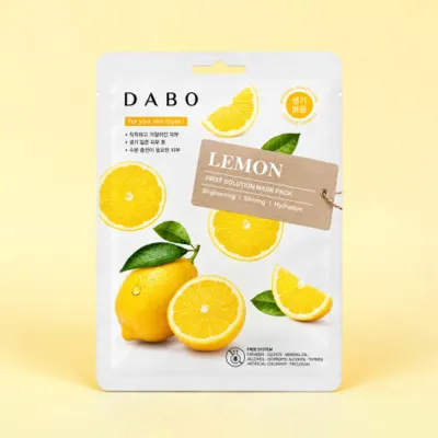Dabo First Solution Lemon Mask Pack 23g (Korea)