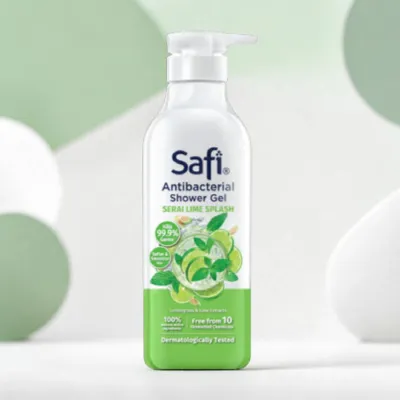 Safi Serai Lime Splash Antibacterial Shower Gel 950g(Malaysia)