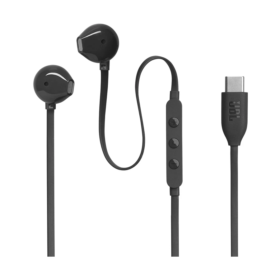 JBL Tune 305C USB Type-C Wired In-Ear Black Earphone
