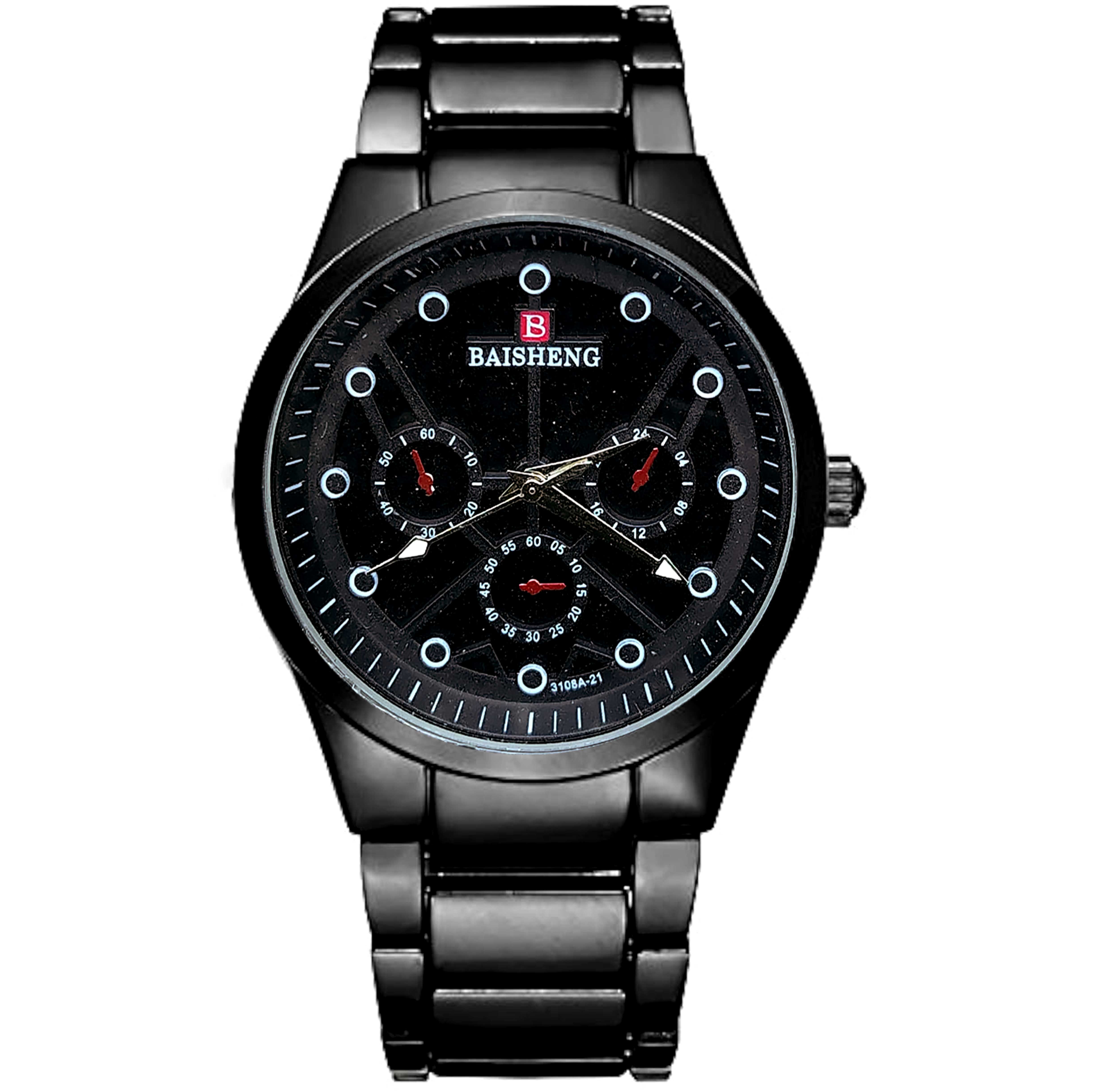 Luxury Stainless Steel Analog Watch for Men & Boys