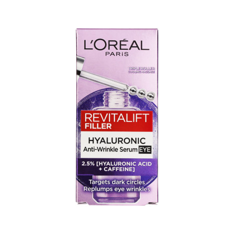 L'Oreal Revitalift Filler Hyaluronic Anti - Wrinkle Eye Serum 20ml (Germany)