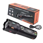 Sanford Super Bright Flashlight – White Laser LED Made in Japan 18650mAh
