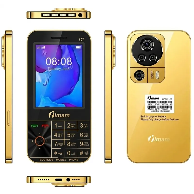 Imam C7 VISION Button Phone 3.5-inch LCD 3000mAh