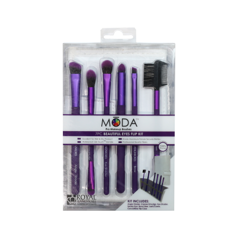 Royal & Langnickel Moda Beautiful Eyes Flip Kit 7pc (China)