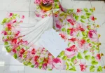 Chanderi Silk Saree Only, No Blouse Piece, 6 Colour Choices