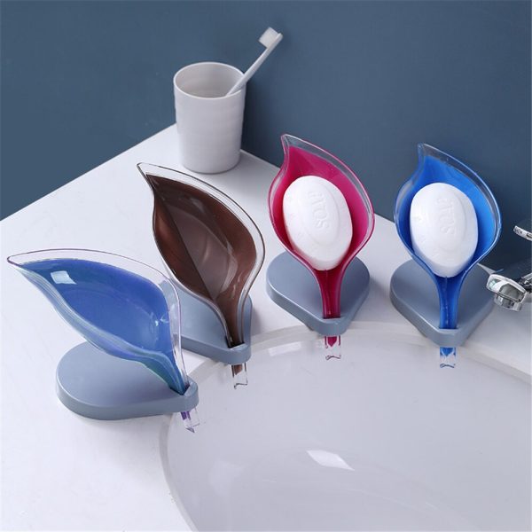 Leaf Shape Soap Box 2 Pcs