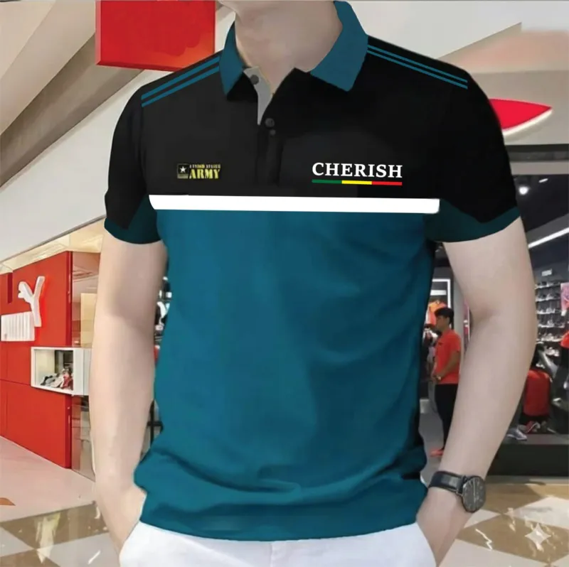 Men's Half Sleeve Cotton Polo Shirt, Size XL, 5 Colours
