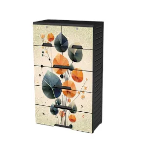 Platinum Wardrobe Goldleaf - 5 Drawer