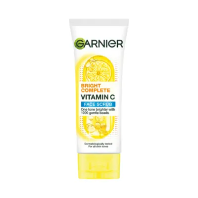 Garnier Bright Complete Vitamin C Face Scrub 100ml (India)