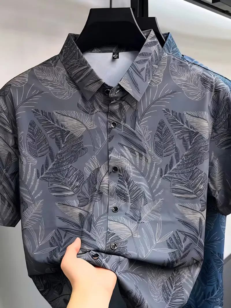 Men's Stretch Micro Fabric Half Sleeve Shirt, 6 Colours, M to XXL