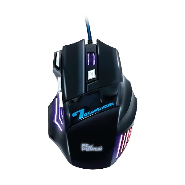 Pc Power PCM 101G RGB Wired Black Gaming Mouse