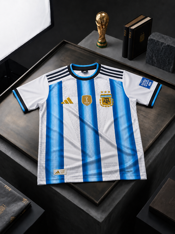 World Cup Jersey with Embroidered Logo, Mesh Fabric, M to XXL