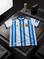World Cup Jersey with Embroidered Logo, Mesh Fabric, M to XXL